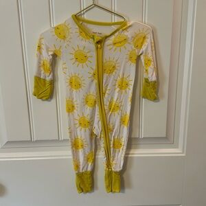 Little Sleepies bamboo sleeper with two way zipper